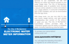 EyeOnWater brochure for free water usage information.