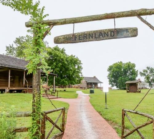 View of Fernland Historical Park