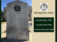 Town of Montgomery Marker