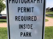 Photography Permit required for commercial photos taken at Fernland Historical Park.