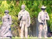 Montgomery Pioneers Sculpture at Cedar Brake Park