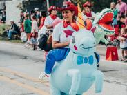 Christmas Parade - Texas Theme 