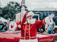 Santa in Historic Montgomery 